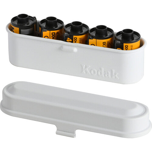 Kodak Steel 135 Film Case (White Lid-White Body)