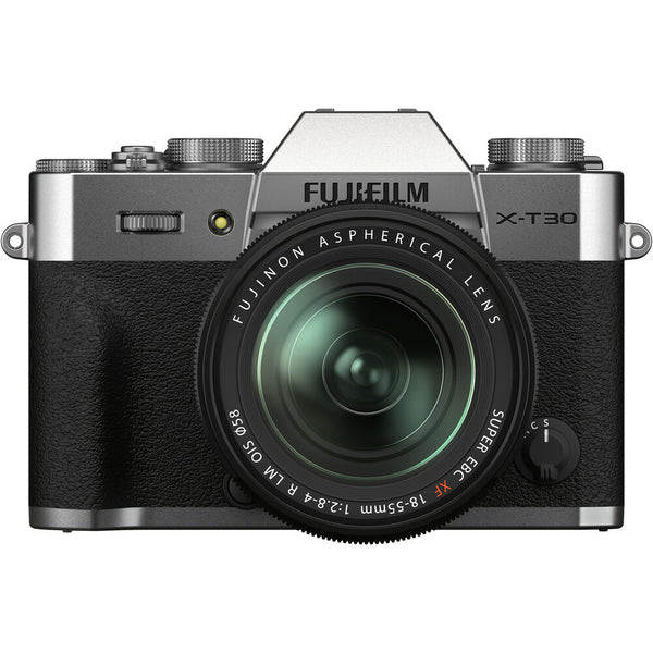 FUJIFILM X-T30 II Mirrorless Digital Camera with 18-55mm Lens - Silver