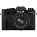FUJIFILM X-T30 II Mirrorless Digital Camera with 15-45mm Lens - Black