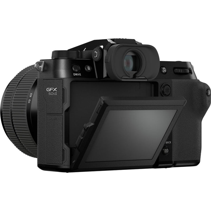 Buy FUJIFILM GFX 50S II Medium Format Mirrorless Camera with 35-70mm Lens Kit back