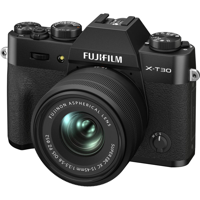 FUJIFILM X-T30 II Mirrorless Digital Camera (Body Only, Black)