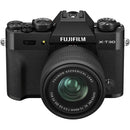 FUJIFILM X-T30 II Mirrorless Digital Camera with 15-45mm Lens - Black