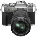 FUJIFILM X-T30 II Mirrorless Digital Camera with 18-55mm Lens - Silver