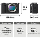 Sony ZV-E1 Mirrorless Camera - Black