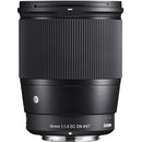 BUY Sigma 16mm f/1.4 DC DN Contemporary Lens for Sony E front