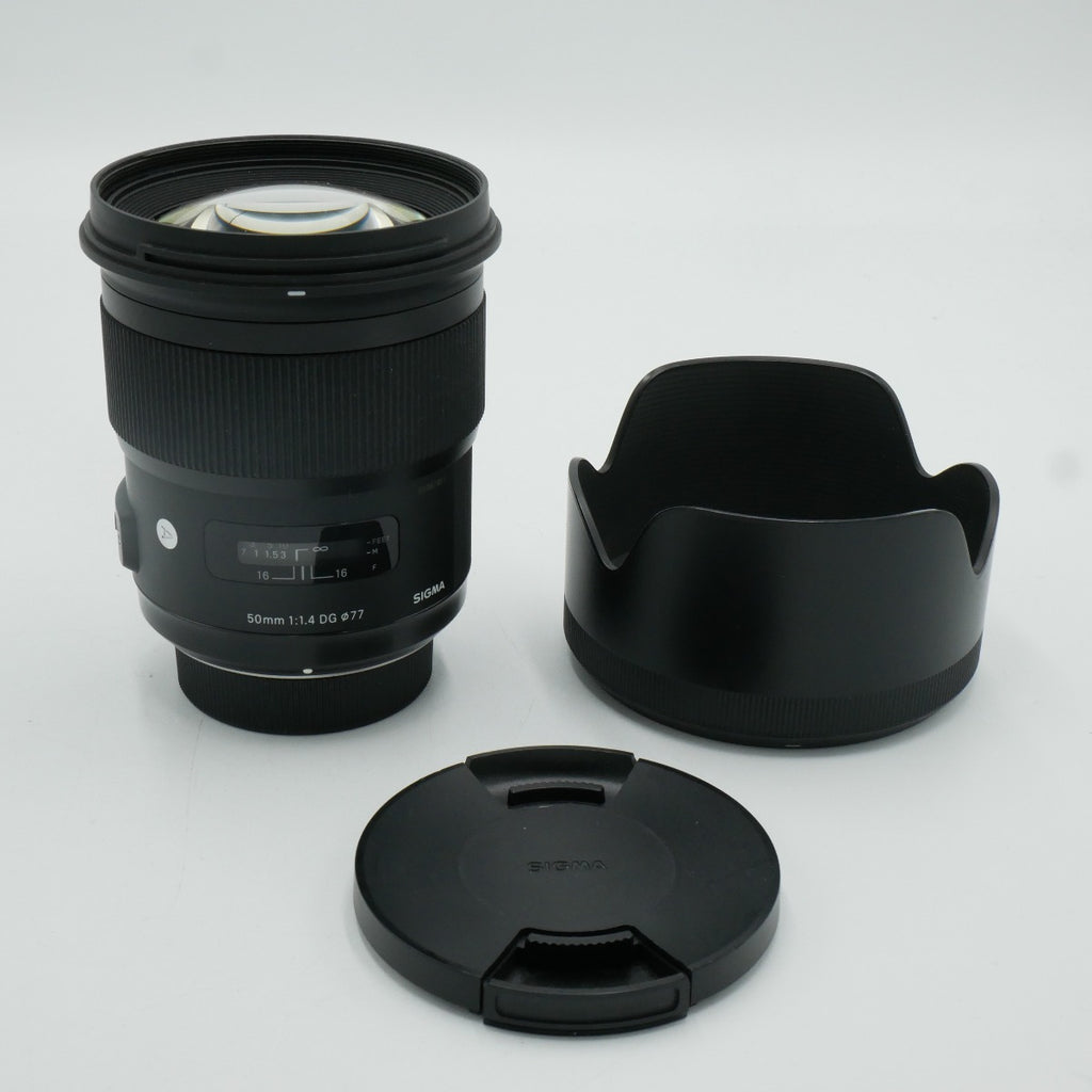 Sigma 50mm f-1.4 DG HSM Art Lens for Nikon F