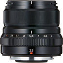 Fujifilm XF 23mm f/2 R WR Lens (Black)