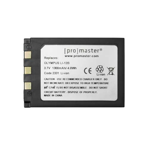 ProMaster - Olympus LI-12B Li-ion Battery