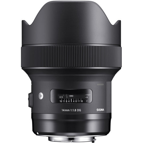 Buy Sigma 14mm f/1.8 DG HSM Art Lens for Nikon F front