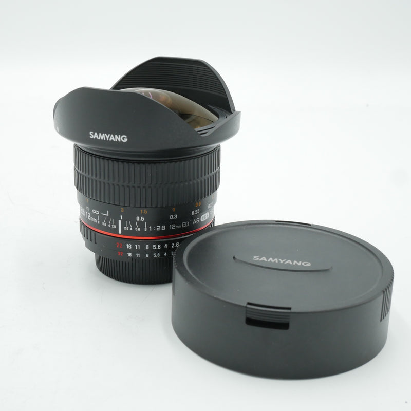 Samyang 12mm f/2.8 ED AS NCS Fisheye Lens for Nikon *USED*