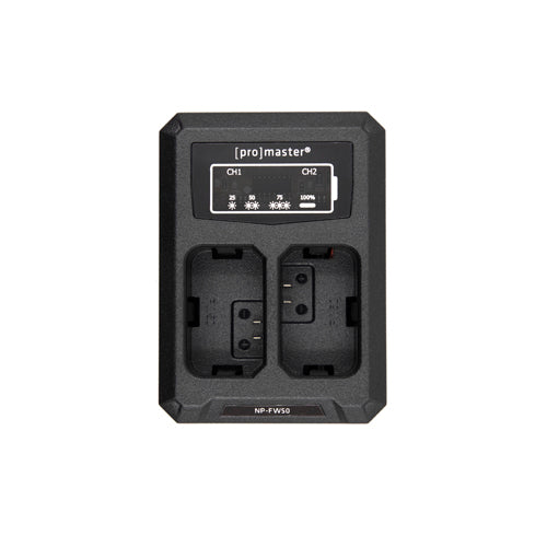 ProMaster Dually USB Charger for Sony NP-FW50