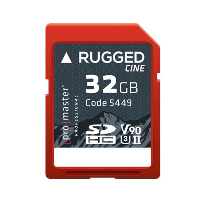 ProMaster 32GB UHS-II V90 SDXC Rugged Memory Card