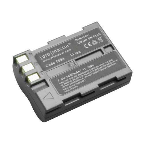 ProMaster - Nikon EN-EL3E Li-ion Battery