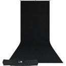 Buy Westcott X-Drop Wrinkle-Resistant Backdrop Kit - Rich Black Sweep (5' x 12')