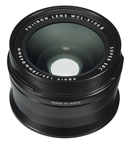 Fujifilm X100 Wide Conversion Lens WCL-X100 II (Black)
