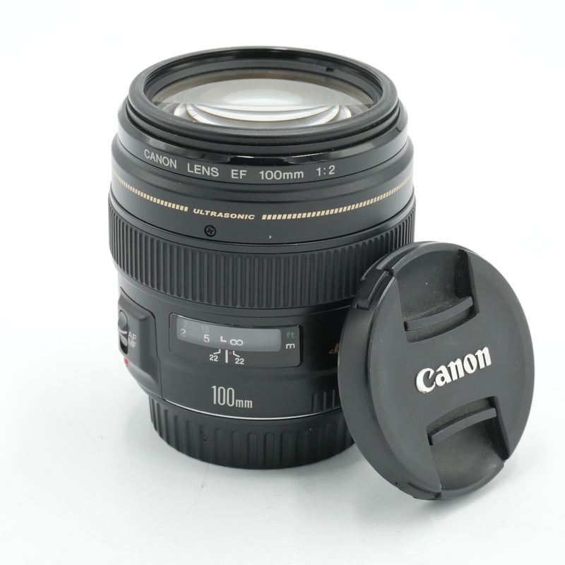 新しいエルメス キヤノン Canon EF 100mm 2 USM レンズ(単焦点