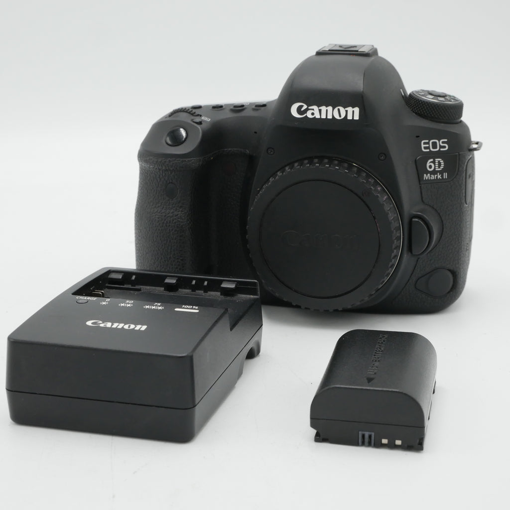 Canon EOS 6D Mark II DSLR Video Camera (Body Only) Black 1897C002 - Best Buy