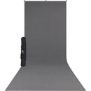 Buy Westcott X-Drop Wrinkle-Resistant Backdrop Kit - Neutral Gray Sweep (5' x 12')