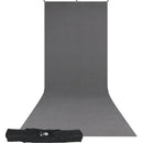 Buy Westcott X-Drop Wrinkle-Resistant Backdrop Kit - Neutral Gray Sweep (5' x 12')