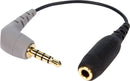 Rode SC4 3.5mm TRS Female to 3.5mm Right-Angle TRRS Male Adapter Cable for Smartphones