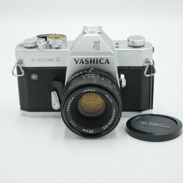 Yashica TL Electro X SLR Film Camera w/50mm lens *USED*