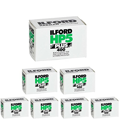 Buy Ilford HP5 Plus 400 Film, 35mm 36 Exposures - 7 Pack