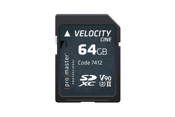 ProMaster SDXC 64GB Velocity CINE