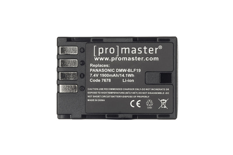 ProMaster DMW-BLF19 Li-ion Battery for GH5-4-3