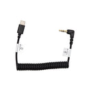 ProMaster Audio Cable USB-C - 3.5mm TRS Right Angle - 8 1/2" Coiled