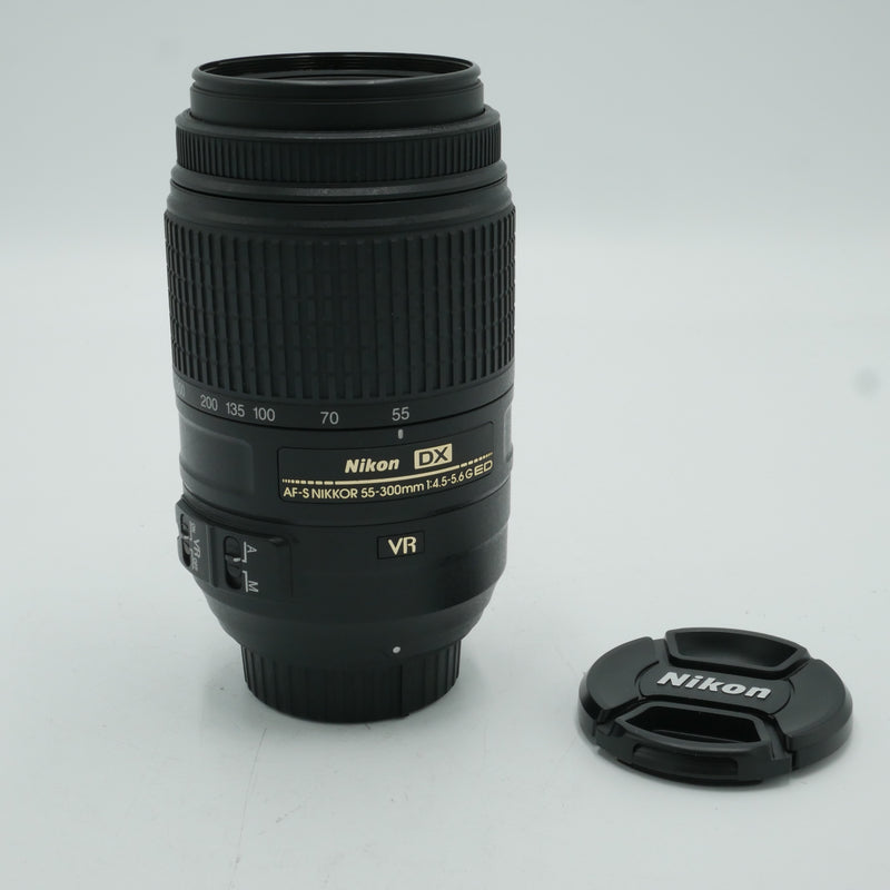 Nikon AF-S DX NIKKOR 55-300mm f/4.5-5.6G ED VR Lens- *USED