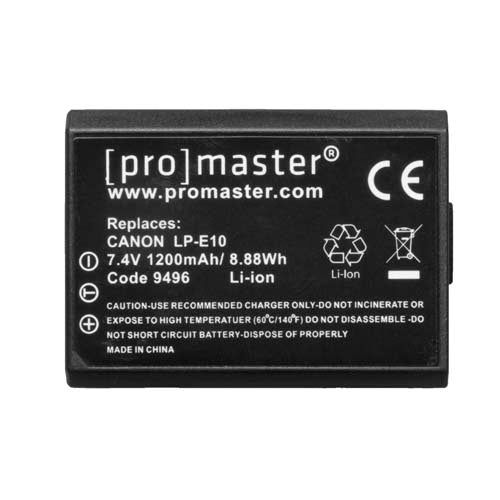 ProMaster - Canon LP-E10 Li-ion Battery