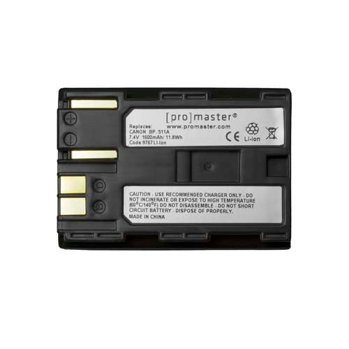 ProMaster - Canon BP-511A  Li-ion Battery