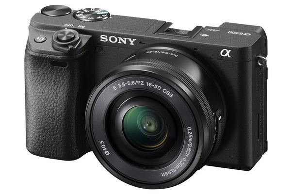 Sony a6400 Mirrorless APS-C Interchangeable-Lens Camera with 16-50mm lens