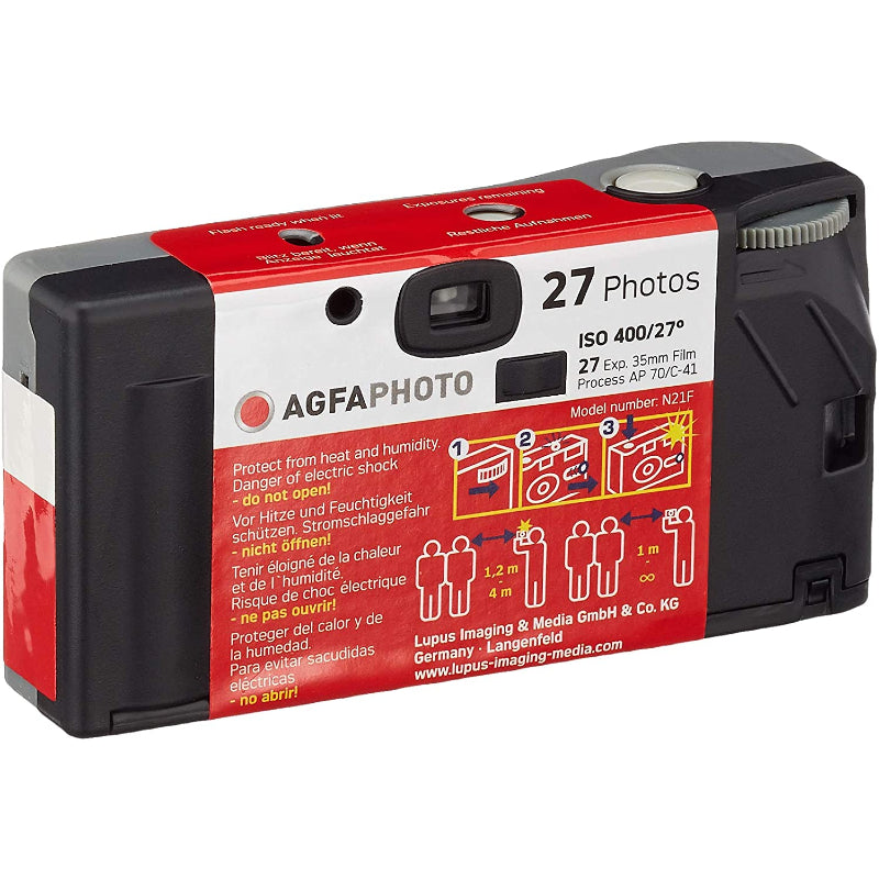 Buy AGFAPHOTO LeBox 400 / 27 exp. "FLASH" Disposable Camera
