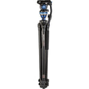 Buy Benro A2573F Aluminum Single Tube Tripod with S6Pro Fluid Video Head
