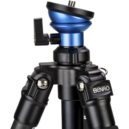 benro tripod weight hook A2573F Aluminum Single Tube with S6Pro Fluid Video Head jarviswalker which allows panning head Vintage Hey Dude Wally Color:X-Ray