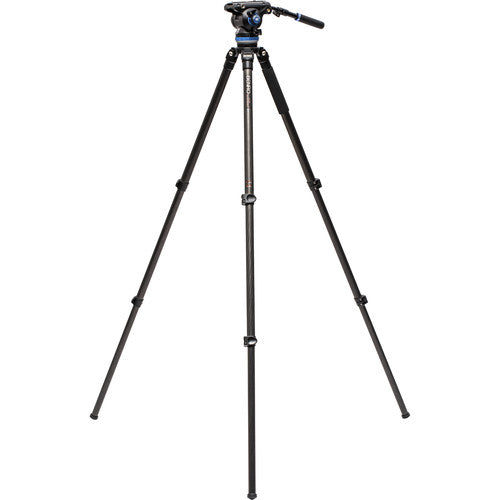 Buy Benro C373F Carbon Fiber Single-Tube Tripod with S8Pro Fluid Video Head