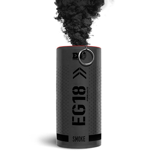 Enola Gaye EG18 High Output Wire Pull Smoke Grenade-Black