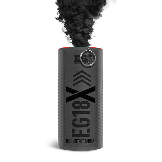 Enola Gaye EG18X High Output Wire Pull Smoke Grenade-Black