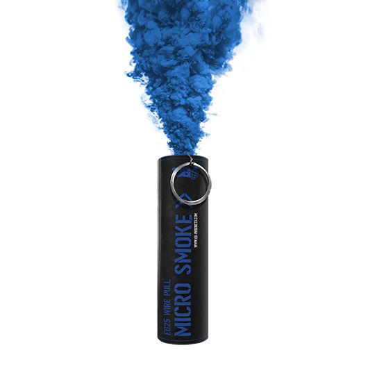 Enola Gaye EG25 Wire Pull Micro Smoke Grenade - Blue