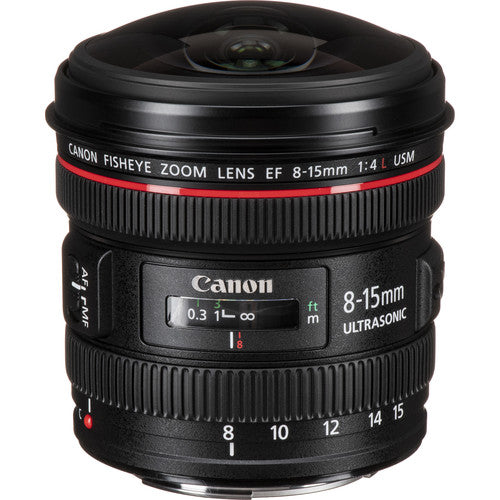 Buy Canon EF 8-15mm f/4L Fisheye USM Lens front