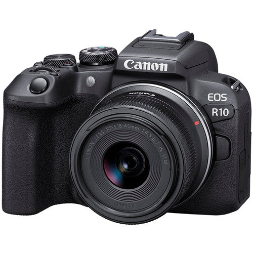 Canon EOS R10 Mirrorless Camera with 18-45mm Lens Content Creator Kit