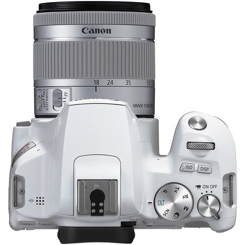 Buy Canon EOS Rebel SL3 DSLR Camera with 18-55mm Lens White top