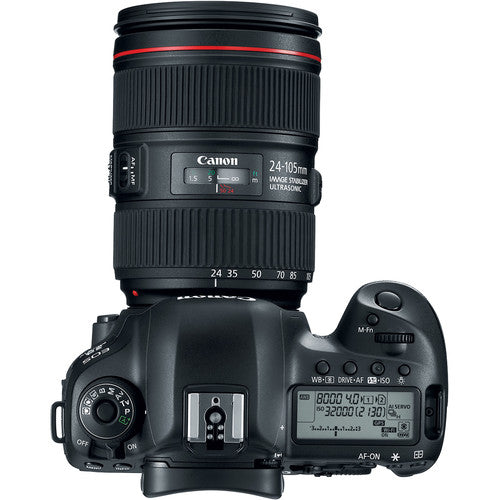 Buy Canon EOS 5D Mark IV 24-105mm DSLR kit top