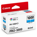 Buy Canon PFI-1000 C LUCIA PRO Cyan Ink Tank 80ml