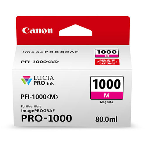 Buy Canon PFI-1000 M LUCIA PRO Magenta Ink Tank 80ml