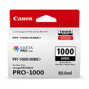 Buy Canon PFI-1000 MBK LUCIA PRO Matte Black Ink Tank 80ml