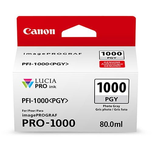 Buy Canon PFI-1000 PGY LUCIA PRO Photo Gray Ink Tank 80ml