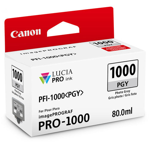 Buy Canon PFI-1000 PGY LUCIA PRO Photo Gray Ink Tank 80ml