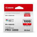 Buy Canon PFI-1000 R LUCIA PRO Red Ink Tank (80ml)